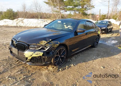 2021 BMW 540I xDrive from USA, damaged, VIN WBA73BJ06MCG09727